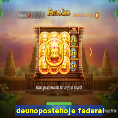 deunopostehoje federal