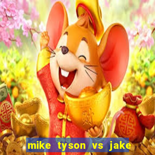 mike tyson vs jake paul assistir online