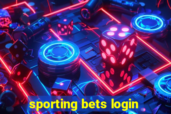 sporting bets login