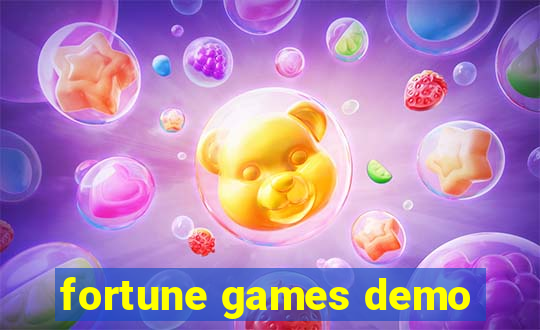 fortune games demo