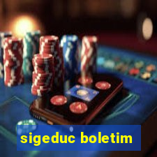 sigeduc boletim