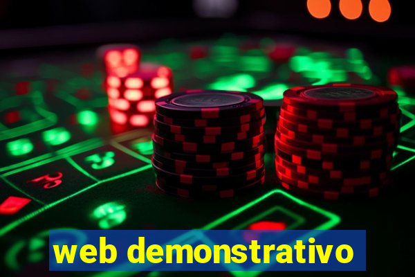 web demonstrativo