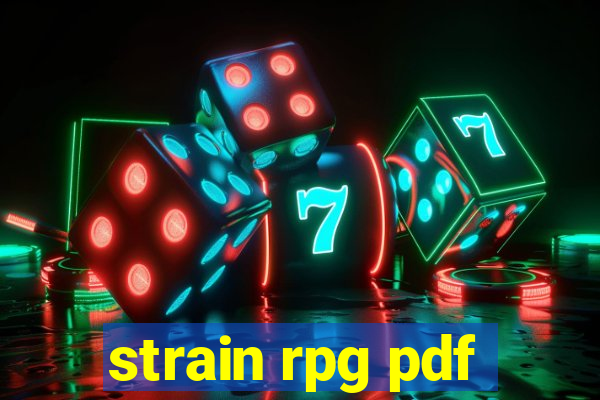 strain rpg pdf