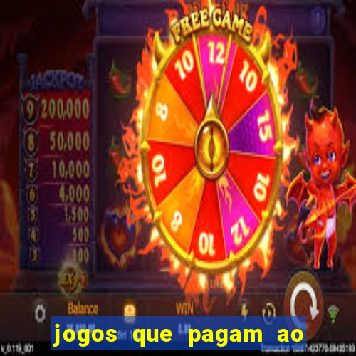 jogos que pagam ao se cadastrar