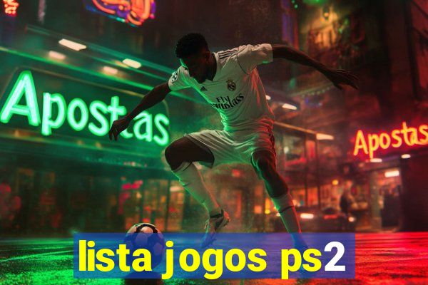 lista jogos ps2