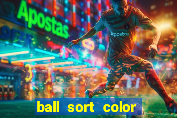 ball sort color water puzzle