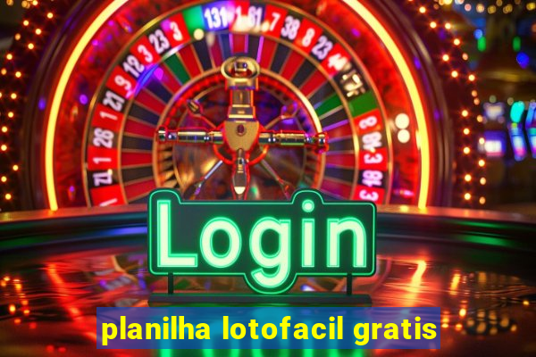 planilha lotofacil gratis