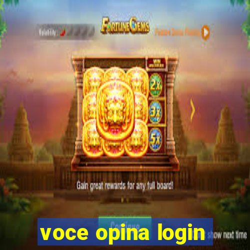 voce opina login