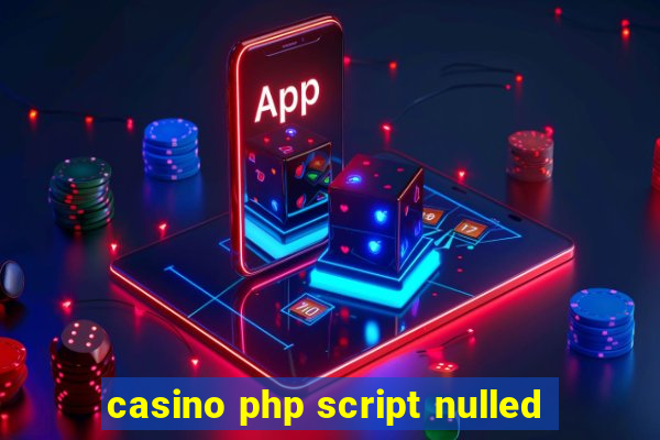 casino php script nulled