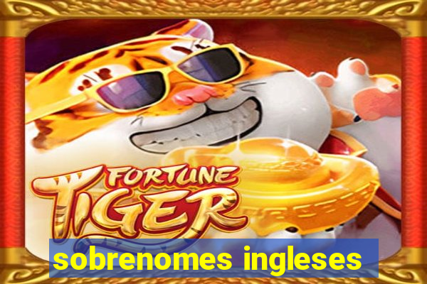 sobrenomes ingleses