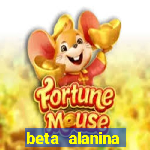 beta alanina aumenta a pressao